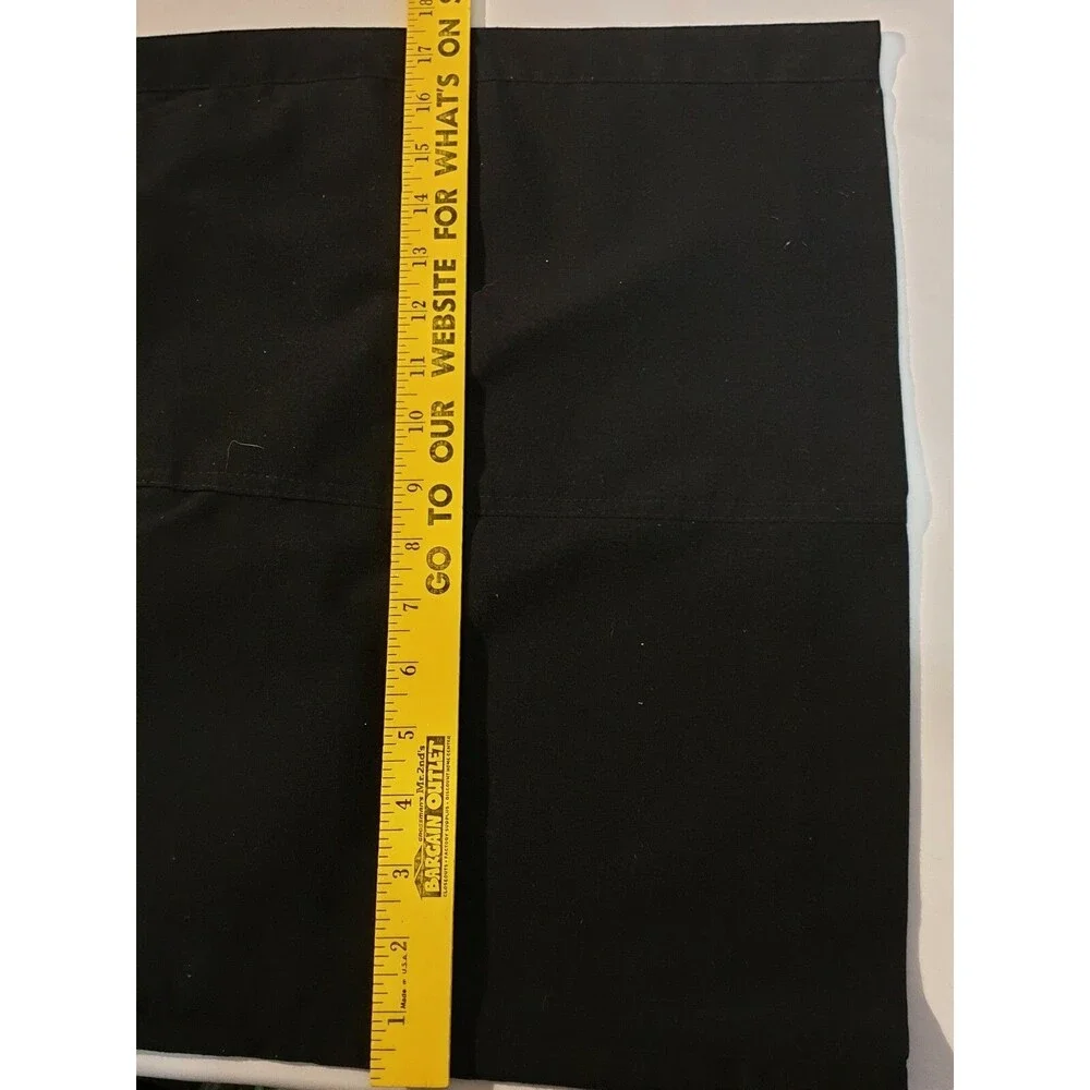 Tommy by Tommy Hilfiger Black Stretch Skirt Womens Size 3 Front zipper
